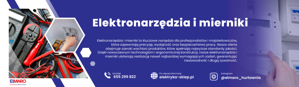 Elektronarzędzia i mierniki