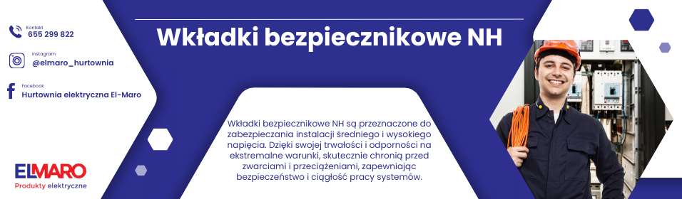 Wkładki bezpiecznikowe NH