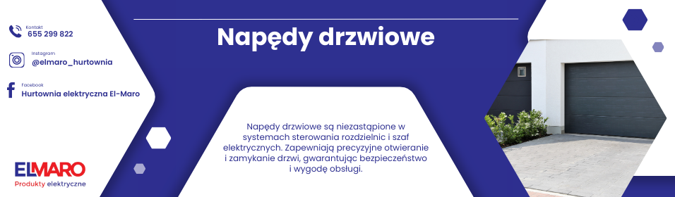 Napędy drzwiowe