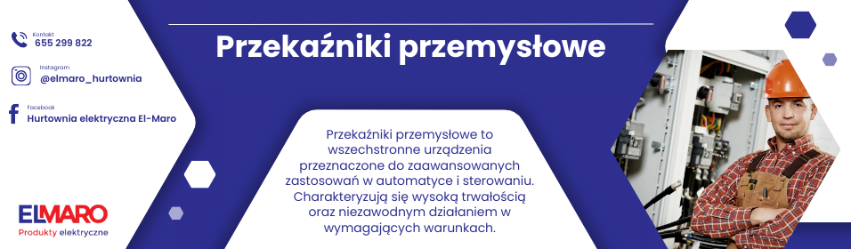 Przekaźniki przemysłowe