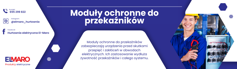 Moduły ochronne do przekaźników