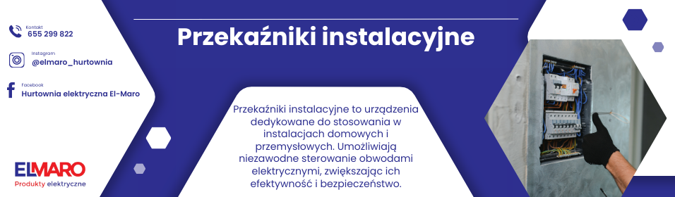 Przekaźniki instalacyjne