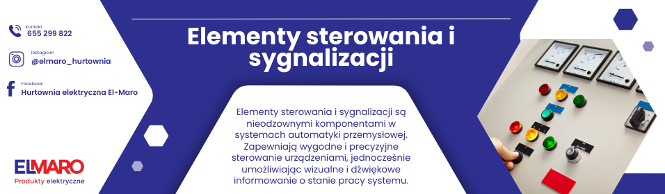 Elementy sterowania i sygnalizacji