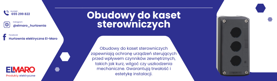 Obudowy do kaset sterowniczych