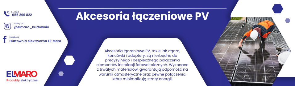 Akcesoria łączeniowe PV