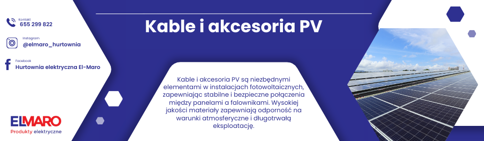 Kable i akcesoria PV