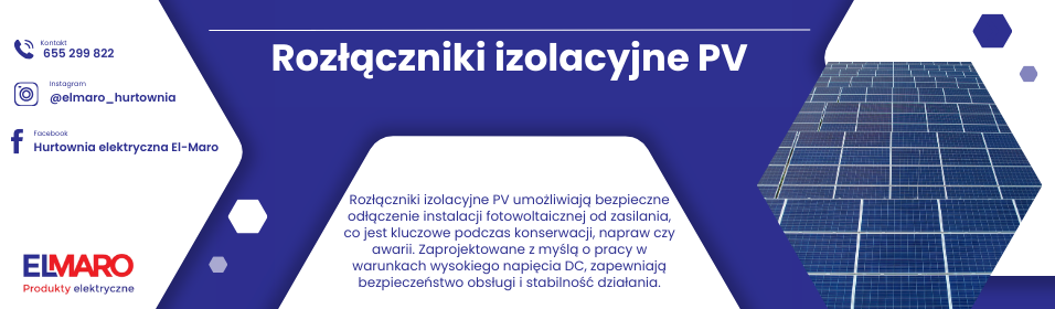 Rozłączniki izolacyjne PV