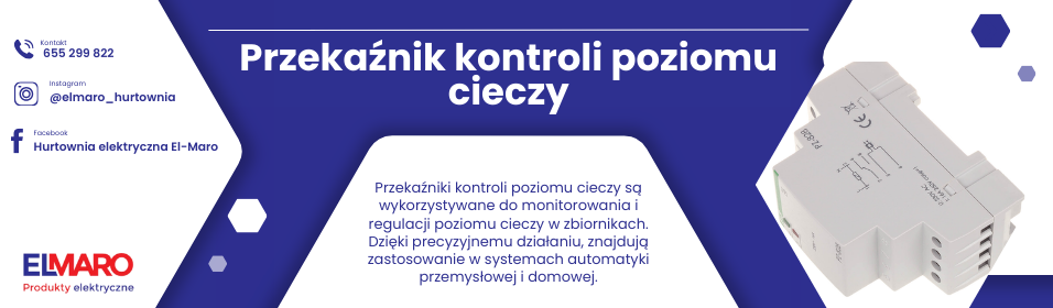 Przekaźnik kontroli poziomu cieczy