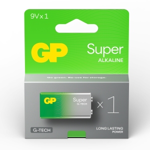 Bateria alkaliczna SUPER 9V (6LR61) GP /1szt./