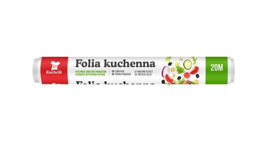 Folia spożywcza kuchenna samoklejąca 20mb Kuchcik
