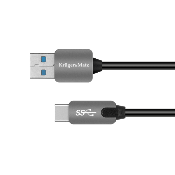 Kabel USB 3.0 - USB typu C 5Gb/s 1m Kruger&Matz