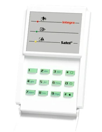 Klawiatura strefowa LED zielone podświetlanie INTEGRA INT-S-GR