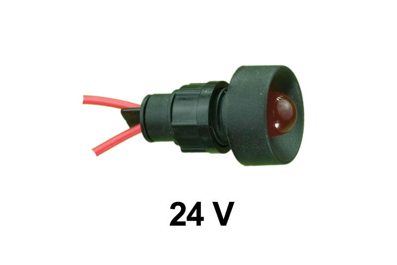 KLP-10 LAMPKA CZERWONA 24V