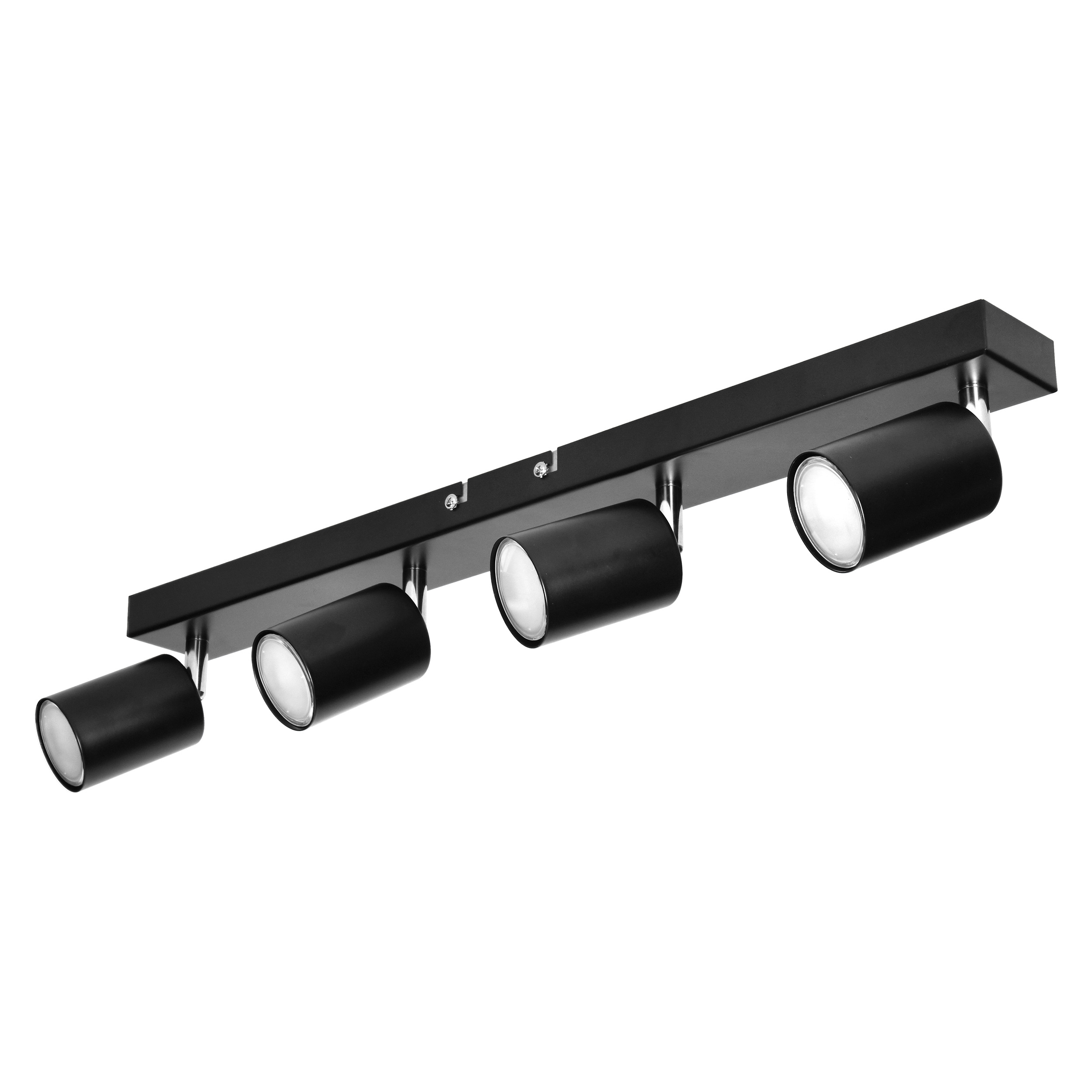 Lampa ścienno sufitowa DOA GU10 4X50W IP20 czarna AD-OP-6248BGU10 