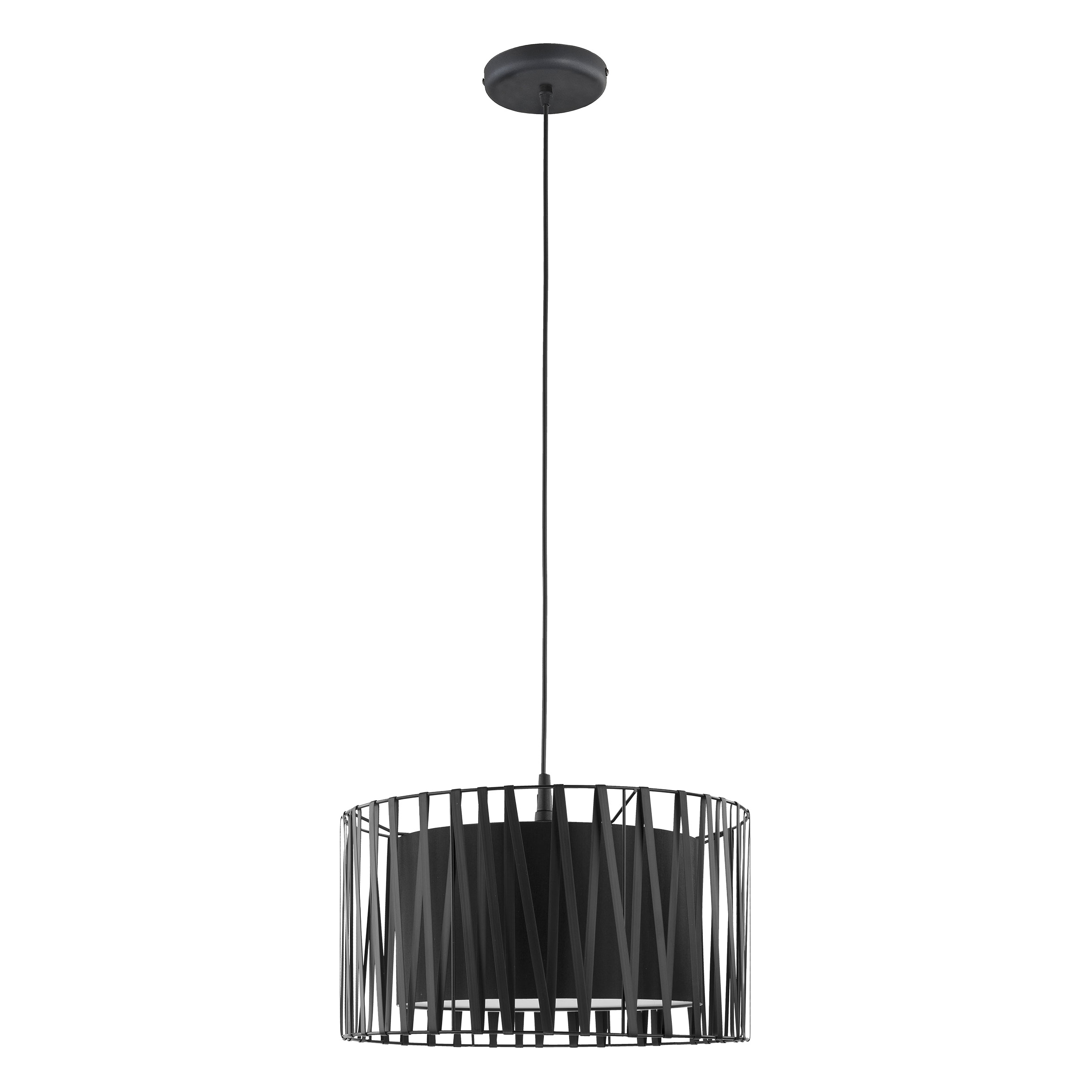 Lampa wisząca NAVI E27 1x60W czarna AD-LD-6241BE27T
