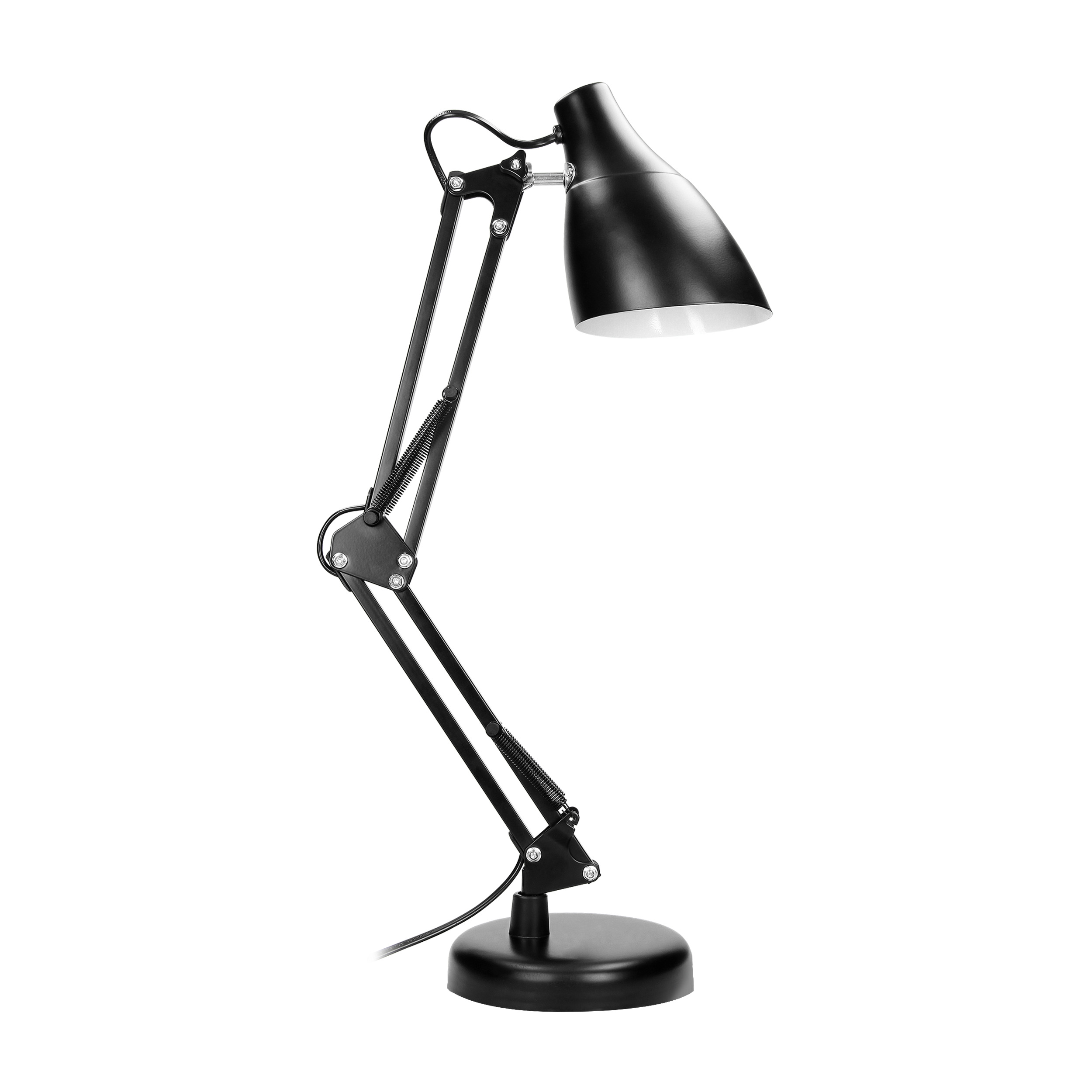 Lampka biurkowa DIAN czarna E27 60W stalowa DL-1/B ORNO