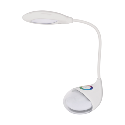 Lampka biurkowa LED BOA biały RGB 04000 IDEUS