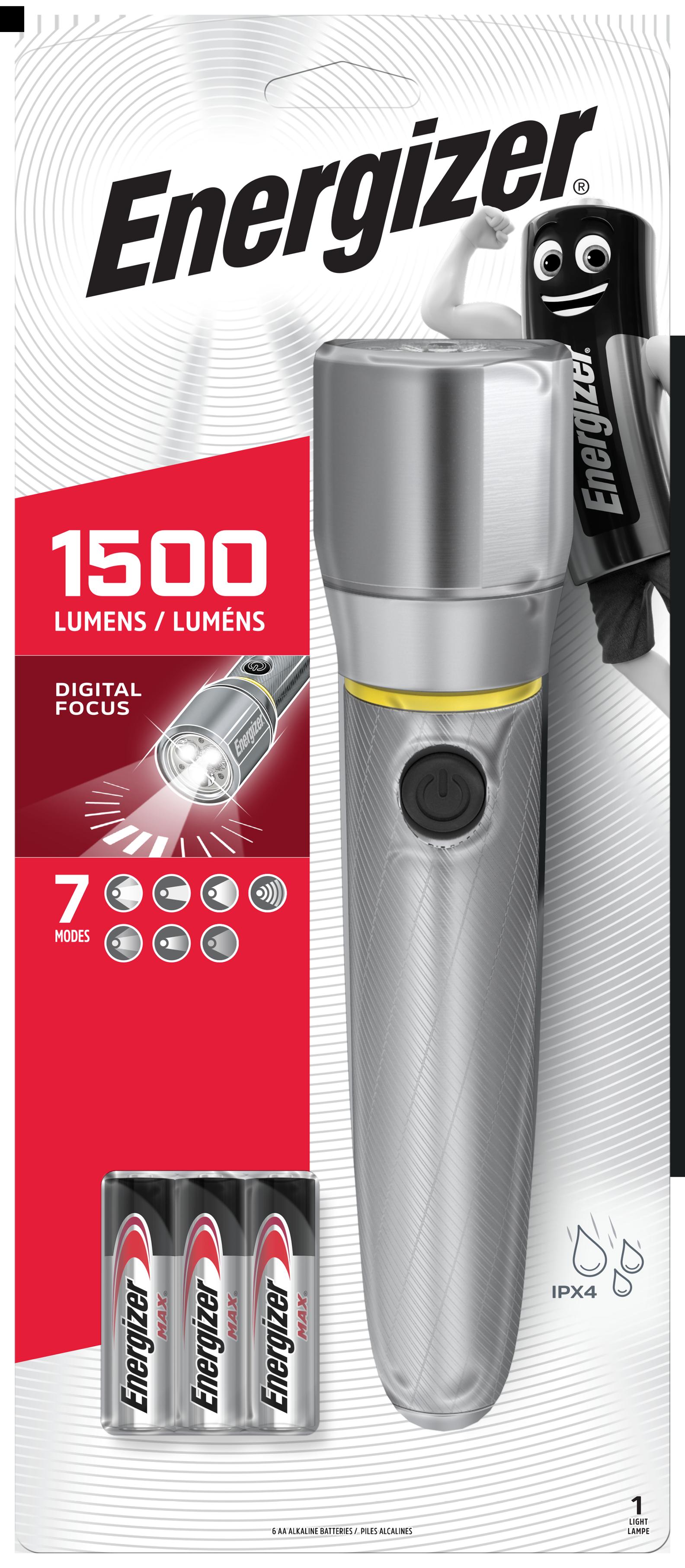 Latarka metalowa VISION HD 6AA 1500 lm ENERGIZER