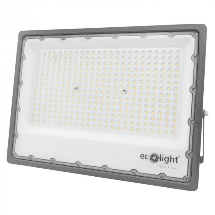 Naświetlacz LED szary 300W 30000 lm 4000K IP65 EC20494