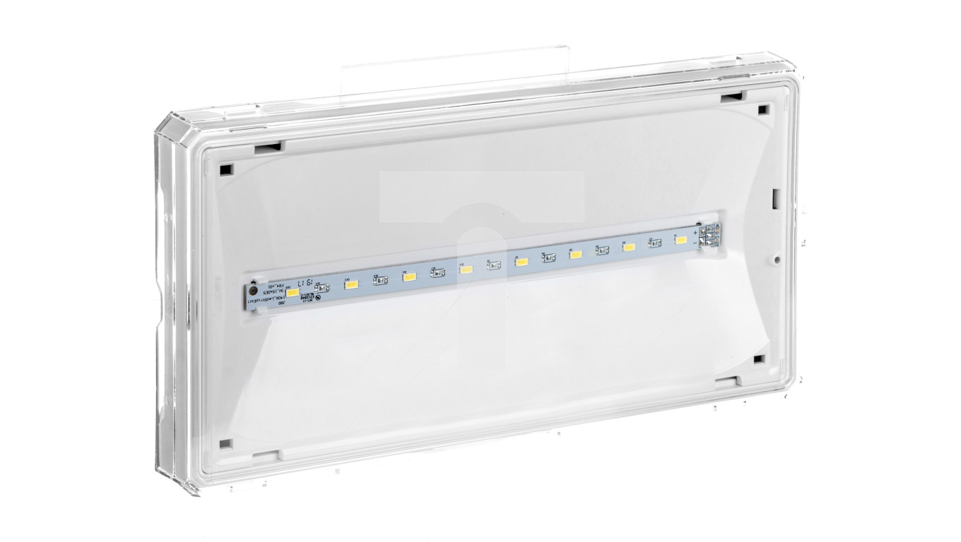 Oprawa EXIT IP65 ECO LED 1W 1h jednozadaniowa biała ETE/1W/E/1/SE/X/WH AWEX