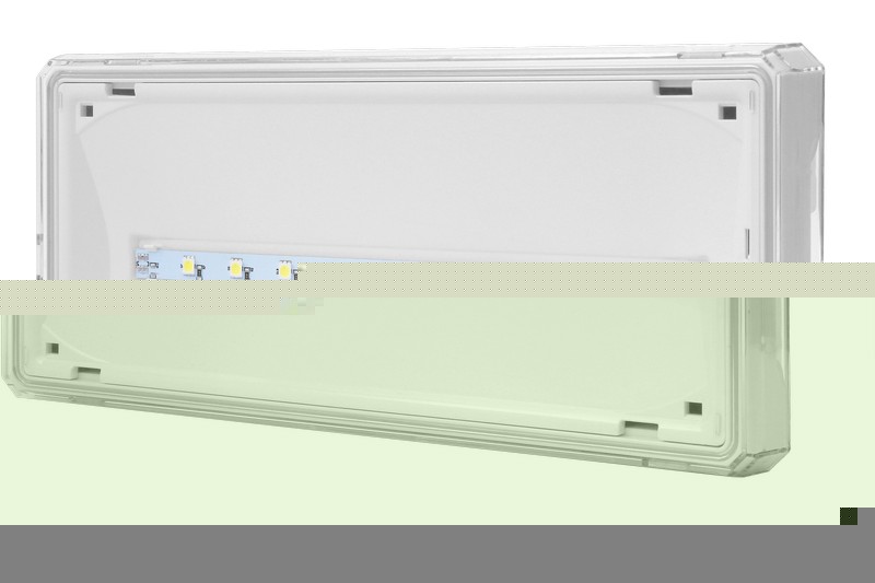 Oprawa EXIT S IP65 LED 1W 3h dwuzadaniowa biała ETS/1W/C/3/SA/PT/WH AWEX