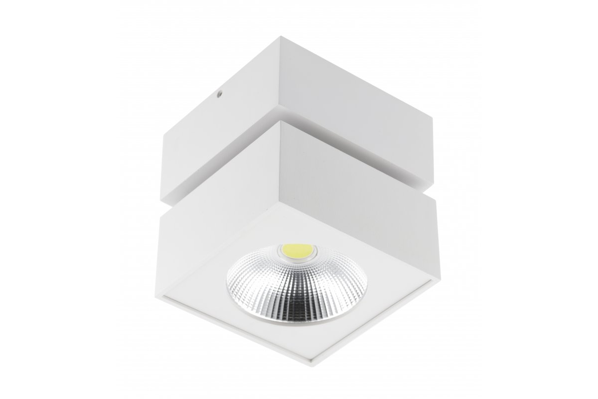 Oprawa LED biały BIANCO 15W 1500lm 4000K 240V IP20,36st  kwadrat LD-BNC15WKB-NB