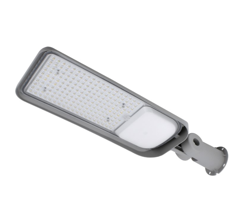 Oprawa uliczna LED jasnoszara 150W 4000K 20250lm IP65 JAZMIN C82-JAZ-150LG-4K