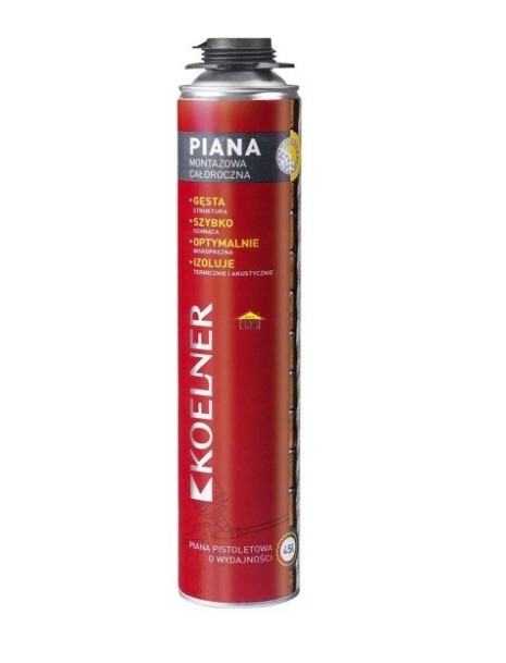 Piana pistoletowa uniwersalna 750ml, wydajność do 45l, KOELNER