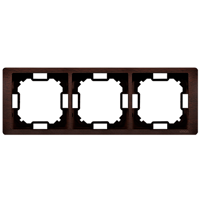 Ramka 3-krotna IP20 NEOS mahoniowa BMRC3/050 SIMON BASIC 