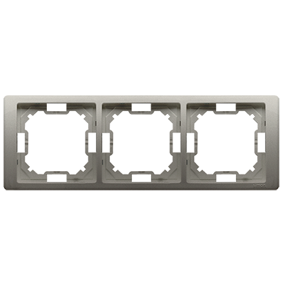 Ramka 3-krotna IP20 NEOS satynowa BMRC3/29 SIMON BASIC