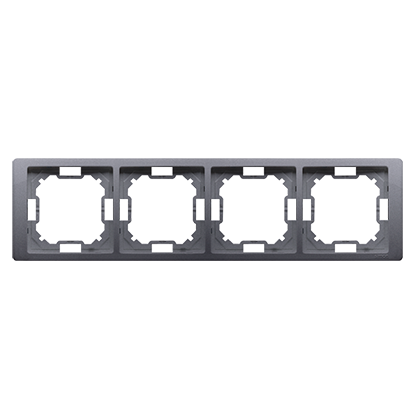 Ramka 4-krotna IP20 NEOS srebrny mat BMRC4/43 SIMON BASIC