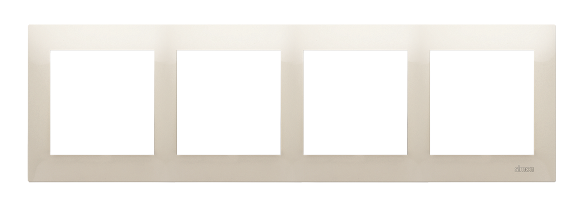 Ramka 4-krotna KREMOWA karton-gips DRK4/41 Simon 54