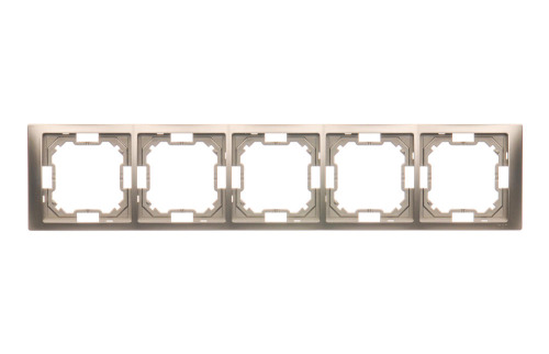 Ramka 5-krotna IP20 NEOS satynowa BMRC5/29 SIMON BASIC