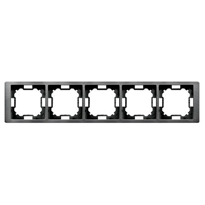 Ramka 5-krotna IP20 NEOS tytanowa BMRC5/052 SIMON BASIC