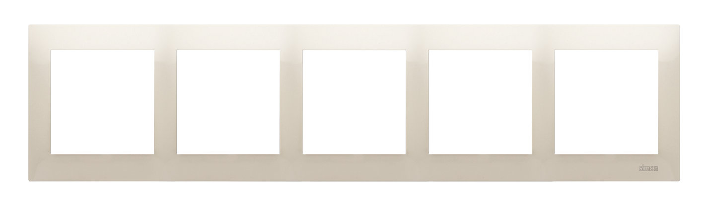 Ramka 5-krotna KREMOWA karton-gips DRK5/41 Simon 54