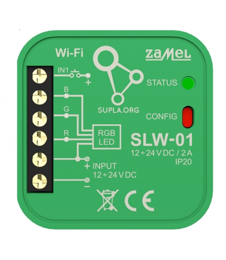 Sterownik LED RGB WI-FI SLW-01