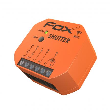 Sterownik rolet Wi-Fi 230V Shutter Wi-STR1S2-P FOX