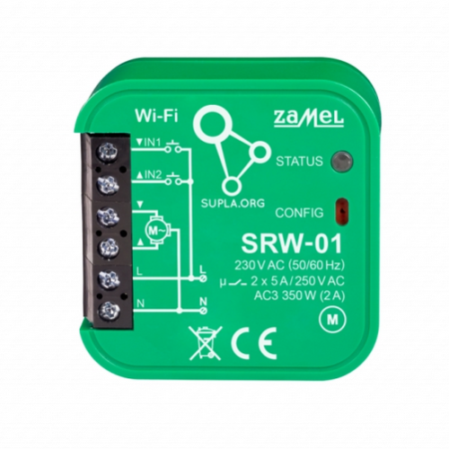 Sterownik rolet WI-FI SRW-01 SUPLA SPL10000004