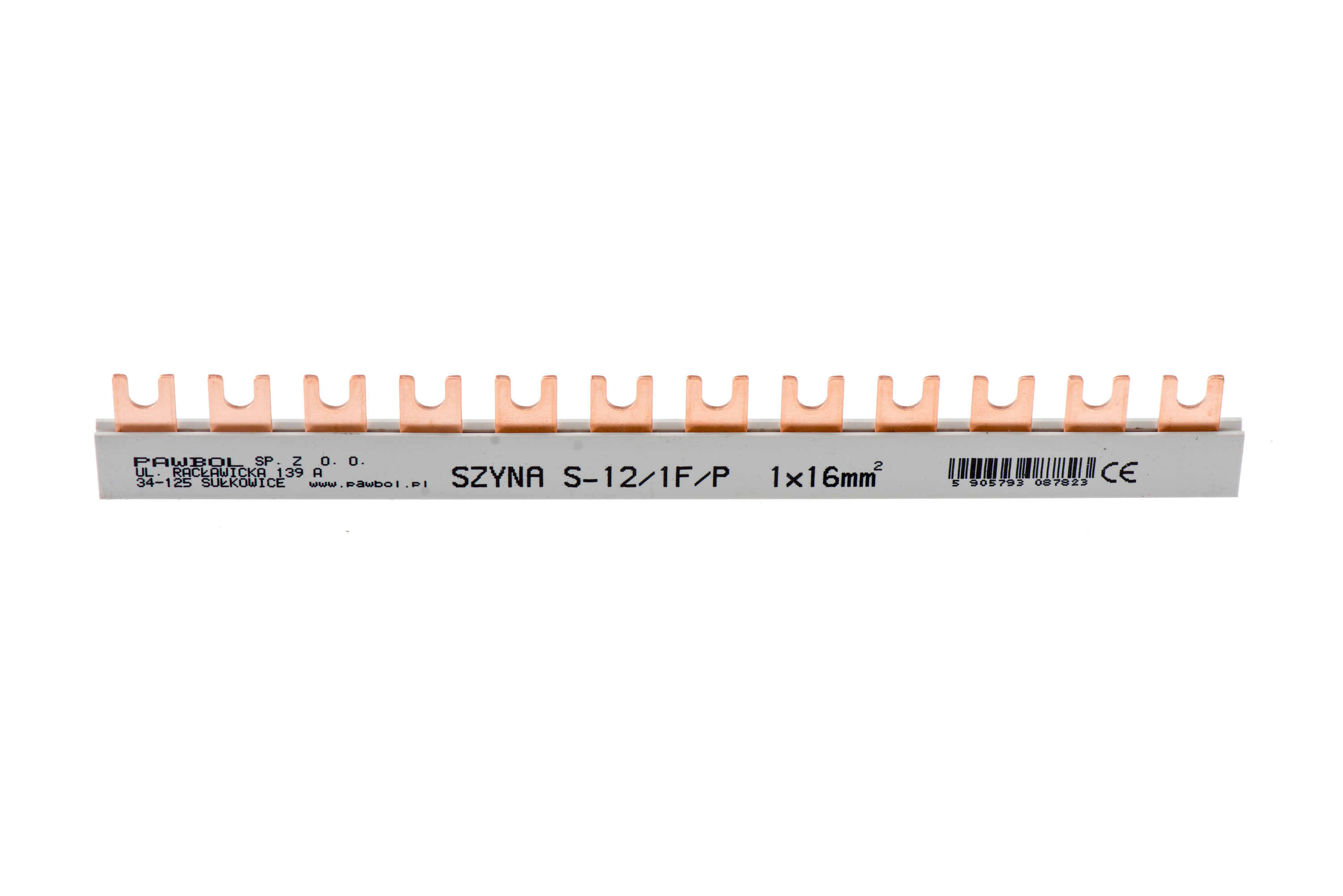 Szyna łączeniowa 1F 63A 12-modułowa E.4306