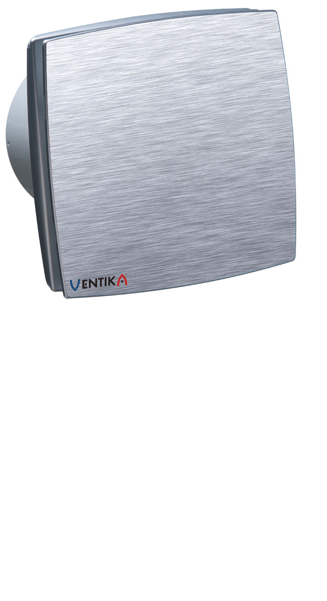 Wentylator 100mm standard szczotk aluminium