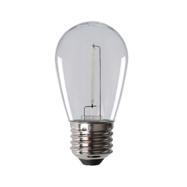 Żarówka LED 8W 8lm E27 ST45 do girland niebieska 26039