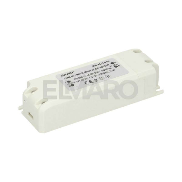 Zasilacz elektroniczny LED 12V 30W IP20