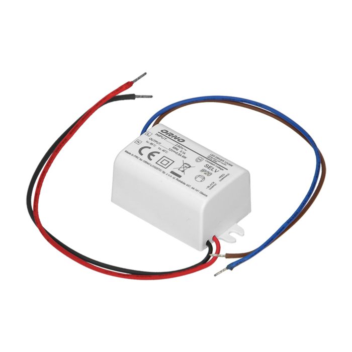 Zasilacz MINI do LED do puszki 12VDC 6W IP20 55/29,5/22mm OR-ZL-1629
