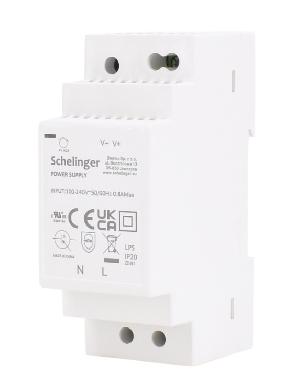 Zasilacz na szynę DIN TH-35 12V DC 24W  A21-LDD024-2P-12V