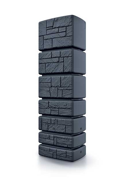 Zbiornik na deszczówkę antracyt 350 L TOWER STONE IDTST350-S433