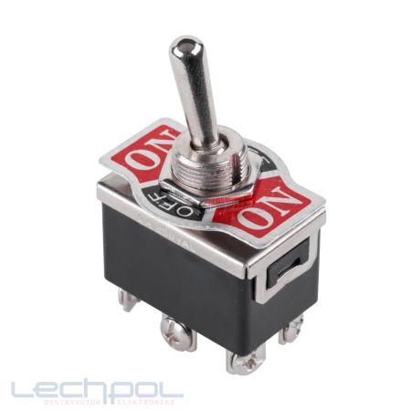 Złącze przełącznik dźwigienkowy 250V 6A KN3(C)-203 PRK0031-3 LECHPOL